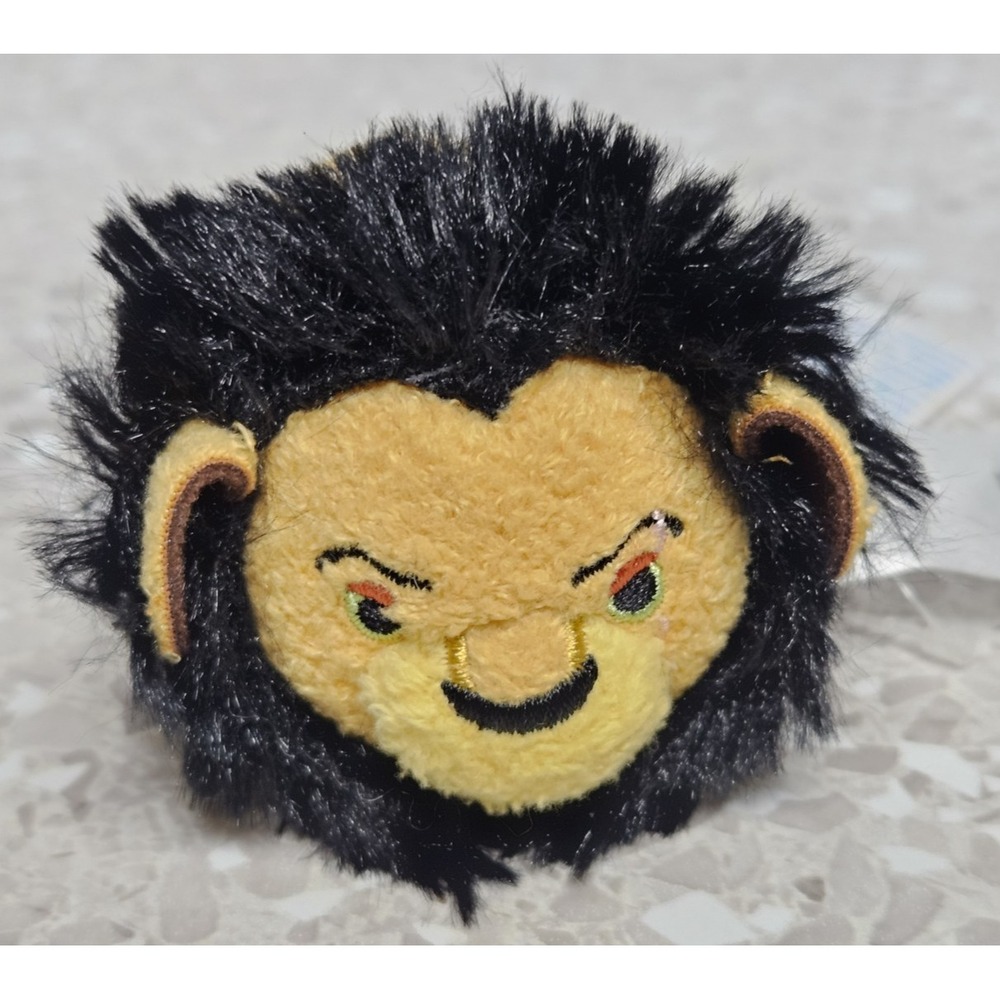 Disney Tsum Tsum Lion King Scar Mini 3" Stuffed Animal NWT